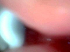 Endoscope films cumshot explosion from huge cock closeup sloppy