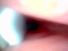Endoscope films cumshot explosion from huge cock closeup sloppy