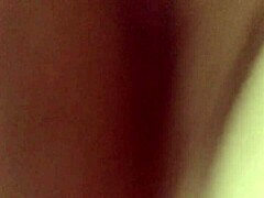 shaved big tits babe blows huge cock exposes wet shaved pussy interracial oral