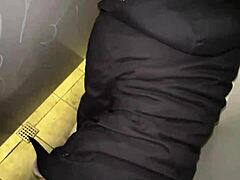 caught anal assfucking wife in restroom but kept pounding