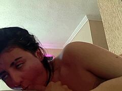 21yo tinder date wet blowjob and mouth cum finish