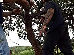 i shoved my COCK into the blonde and brunette atop the tree in the street WATCH the full xvideos red emi rippi video