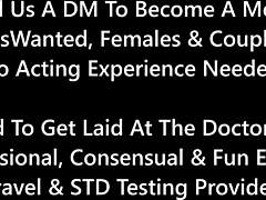 Freshman Adrianna Fox screams from doctor's hitachi in Tampa 😱🍆