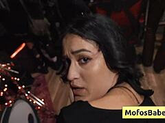 oh god this brunette slutty teen's natural big tits wrap my massive cock so hard nia bleu brett maker