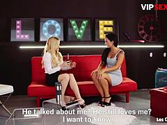 SICILIA ANDY STONE WELCOMES CLAUDIA BAVEL'S HUGE TITS FOR FFM FUN