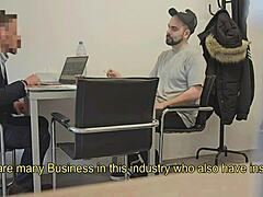 hey broker suck this monster cock first time!