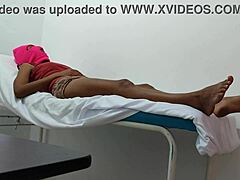 doctor gives his patient that special sensual massage treatment