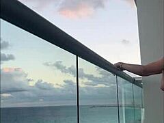 mexican milf and brunette strap-on fuck passionately in cancun