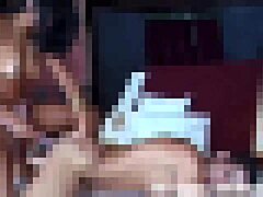 femdom strapon dildo fucks ass after bdsm blowjob session