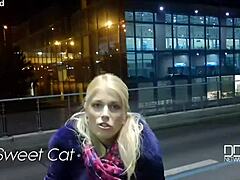 czech college blondes give super blowjob and ball licking in hot pov style