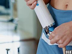 Maid Gal Ritchie Devours Boss Kenzie Taylor's Big Tits Pussy