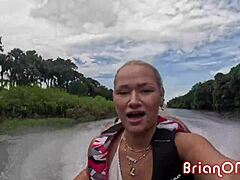 imagine fucking harley king's big tits on that jet ski