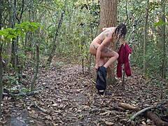 Naked Woods Stranger Blackmail Fuck Fantasy