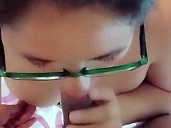 gordita's fat ass shakes begging for that nerdy bedroom pounding!