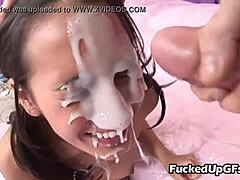 Amia Miley Drowned in Ecstatic Cum Milk Bliss