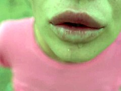 Girlfriend Craves Forest Cum Mouthful