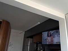 giving a huge creamy load to relax with my cute black roommate 😍💦🍆