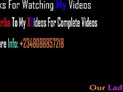 Amateur threesome with hardcore BBC pounding two big-tit ebony orange sellers to squirting creampies