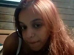 gorgeous redhead gives the sloppiest, wettest blowjob ever! 😍💦👅