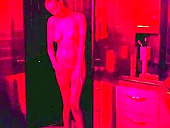 two busty brazilians scissor and lick in steamy lesbian shower sex!