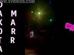 dakota marr teases hairy pussy pole dancing nebraska strip club