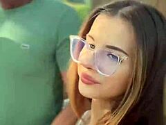 megan murkovski and mia mi tease with juicy blowbang action?