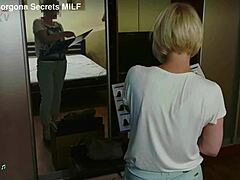 Cheeky StepMom Serves StepSon Two Big Protein Loads From Her Juicy Ass