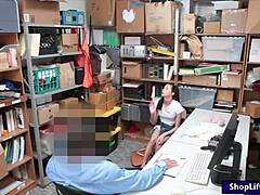 Teen thief blows LP officer's cock 🍆😏