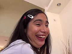 Petite Mochi Mona and Lucy Sunflower Stretch Tight Assholes with Deep Creampies