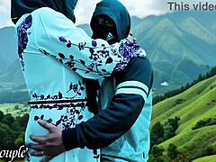 hijab muslim wife cheats swallowing cum from lover while husband vacations