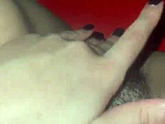 Solo Fingers Tease My Hairy Wet Beaver Close