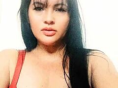 Mysterious stranger watches Japanese milf wife dance her big tits
