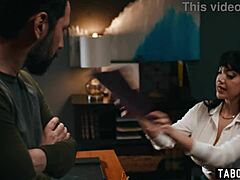 busty milf stepmom seals stepson's admission with persuasion