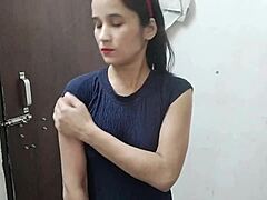 i pound desi bhabhi doggystyle hearing her loud orgasmic moans