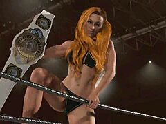 Becky Lynch Struts In Sexy Irish Bikini Entrance