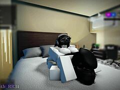 they return for monster cock threesome riding session