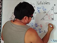Four Erotic Trig Students' Bedroom Nerdy Japanese Brazilian Fuck Fest!