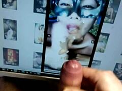 My masked latina babe's big ass shakes wild in this tribute fuck