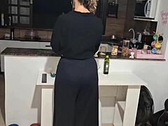 Stepsons begging stepmom for cum help turns so hot