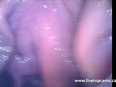 Girl's Vagina Cums Filmed From Inside