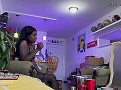jersey bop creams squirts from deep bbc pounding
