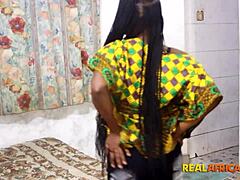 Curvy Ebony Amateur's Wet Pussy Smashed Hardcore