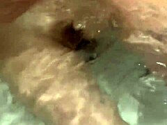 today june 12 my wife bathed slow... i groped her nipples before bathroom sex got wild