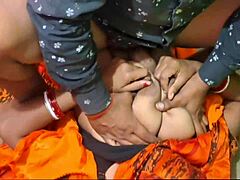 Indian Couple's Passionate First Night with Intense Hardcore Pussy Pounding