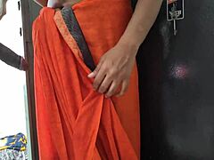 Bhabhi Maid Bent Over Cupboard, Devar Fucks Hardcore Creampie!