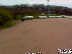 innocent pickup turns into hidden cam pussy pounding