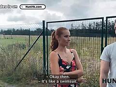 Hunt4k: Stranger's Rough Outdoor Sex Heals Better Than Any Fruit Remedy