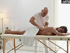Thick PAWG Chloe Lamour turns steamy massage into creampie sex!