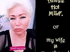 Stepmom moans dirty talk while riding stepson's cock like a slut