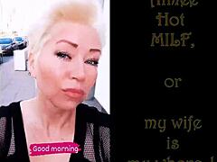 Stepmom moans dirty talk while riding stepson's cock like a slut